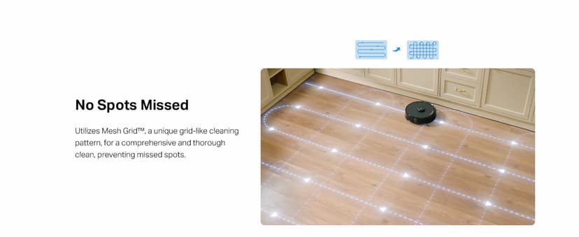 Tapo LiDAR Smart Navigation Robot Vacuum and Mop, 5300Pa Max, 97%+ Dust Pickup Rate, Customizable Cleaning, Self-Charging, Works w/Alexa & Google Home, RV30 Max