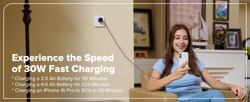 Greenworks 24V Cordless Brushless 400 in-lbs Drill/Driver, Lightweight, LED Work Light,18+1 Clutch, 2.0Ah USB-C Battery (12,000mAh Power Bank),30W USB-C Charger and USB C to USB C Cable(3.3FT)