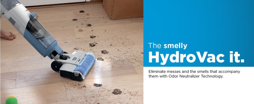 Shark WD201 HydroVac Cordless Pro XL 3-in-1 Vacuum, Mop & Self-Cleaning System with Antimicrobial Brushroll* & Solution for Multi-Surface, Hardwood, Tile, Marble & Area Rugs, Pure Water