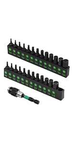 SWANLAKE 232PCS Ultimate Screwdriver Bit Set,Chrome Vanadium Steel Driver Bit Set, Includes Security Bits,Nut Driver, Ratchet Wrench and Bits Holder