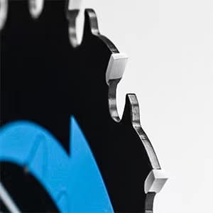 CRALY 10 Inch 50 Teeth Combination Saw Blade, 5/8 Inch Arbor Carbide Tipped Circular Saw Blade, Thin Kerf, Black Ice Coating, for Cutting Wood & Wood Composites with Table Saw, Miter Saw(C1050CT)