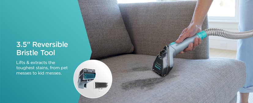 Shark StainStriker Portable Carpet Upholstery & Area Rug Cleaner, Bonus XL Tool & Full-Size Cleaning Solution, Stain & Odor Remover, Perfect for Car Interiors, 4 Cleaning Tools, Nordic Blue, PX202BRN