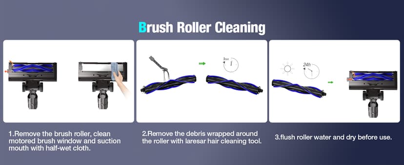 Cordless Vacuum Cleaner, 550W 45KPA 45Min Vacuum Cleaners for Home, Self-Standing Stick Vacuum with Touch Screen, 3 Power Modes, Rechargeable Battery, Handheld Vacuum for Pet Hair/Carpet/Floor