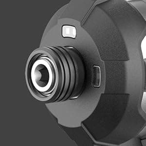 Litheli Cordless Impact Driver, 1150 In-Lbs Torque, 1/4″ Quick-Release Hex Chuck, with 20V 2.0 Ah Battery, 3 Socket Adapters, 2 Driver Bits