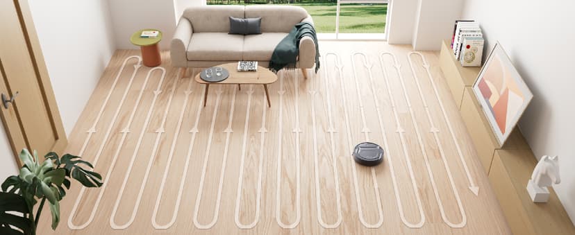 Lefant M210 Pro Robot Vacuum, Slim & Quiet, 3 Adjustable Suction Levels, 120 Min Runtime, Freemove 3.0, WiFi/App/Alexa, 6 Modes for Pet Hair, Hard Floors & Low Carpets, Self-Charging, Gray