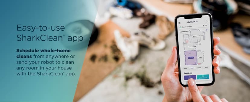 Shark AV2501AE AI Robot Vacuum with XL HEPA Self-Empty Base, Bagless, 60-Day Capacity, LIDAR Navigation, Perfect for Pet Hair, Compatible with Alexa, Wi-Fi Connected, Carpet & Hard Floor, Black