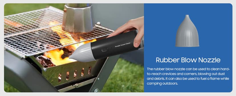 Handheld Vacuum Cordless, Portable Car Vacuum Cleaner with HEPA Filter, 2 Suction Modes, Mini Hand Held Vacuum Rechargeable for Car, Home, Office, Desk, Keyboards, Pet Hair (Black)