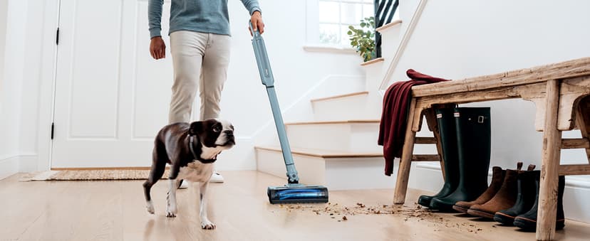 Shark WS642BL WANDVAC System Pet Ultra-Lightweight Powerful Cordless Stick Vacuum with Charging Dock, Blue