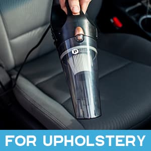 THISWORX Car Vacuum Cleaner - Portable, High Power, Handheld Vacuums w/ 3 Attachments, 16 Ft Cord & Bag - 12v, Auto Accessories Kit for Interior Detailing - Black