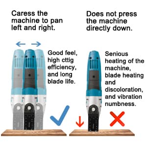 26pcs Oscillating Saw Blades Titanium Multitool Blades for Wood Plastics Metal oscillating Tool Blades Kits Fit Rockwell Ridgid Ryobi Milwaukee Chicago Craftsman Dewalt
