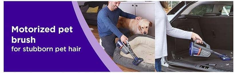 BLACK+DECKER dustbuster furbuster AdvancedClean+ Cordless Pet Handheld Vacuum, Home, Pet and Car Vacuum (HHVK515JP07)