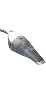 BLACK+DECKER dustbuster Reveal Pet Hair Vacuum, Hand Held Vacuum Cordless Portable for Home and Car, Rechargeable, LED Light, Powerful Suction, Includes Pet Brush and Crevice Tool (HLVD320BP07)