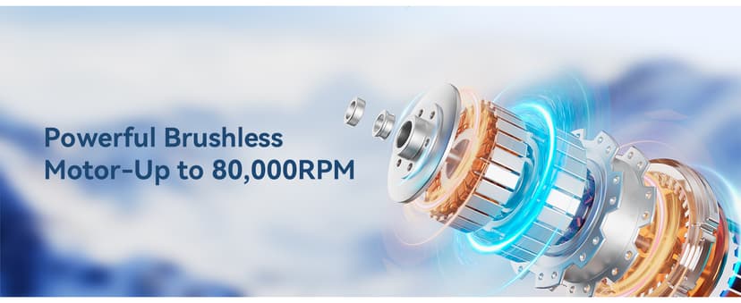 Handheld Vacuum,Car Vacuum Cleaner,4-in-1 20000PA High Power Portable Rechargeable Vacuum Cleaner with Brushless Motor, Small Handheld Vacuum & Air Blower & Pump-Black