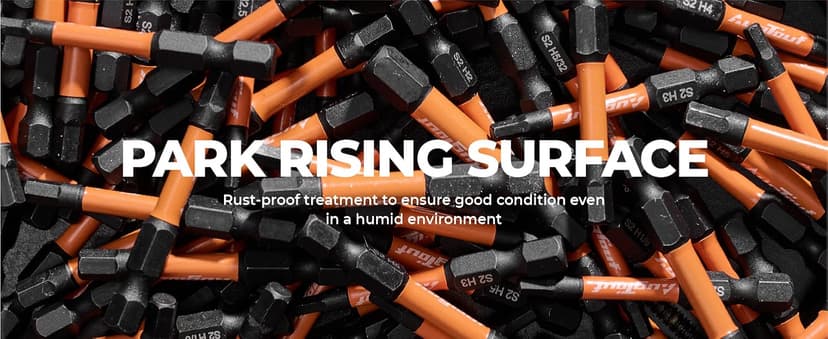 toolant Impact Hex Head Allen Wrench Drill Bit Set 20pcs (Metric&SAE), 1/4” Hex-Shank S2 Steel Hex Bits Set, CNC Machined Tips with Magnetism, 2” Long with Storage Box