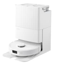 roborock Qrevo Plus Robot Vacuum and Mop with FlexiArm Design Edge Mopping, Self-Emptying, 10 mm Liftable Mops, Auto Mop Washing & Drying, Reactive Tech Obstacle Avoidance, 7,000 Pa Suction, Black