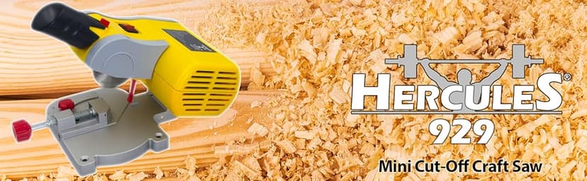 Hercules Mini Benchtop Cut-Off Miter Saw for Hobby Crafts (Mini Cut-Off Saw)
