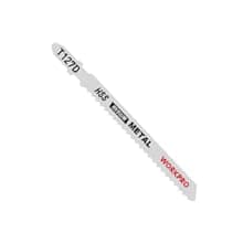 WORKPRO 25-Piece T-Shank Jig Saw Blade Set with Storage Case, Made with HCS/HSS/BIM, Assorted Blades for Wood, Plastic and Metal Cutting